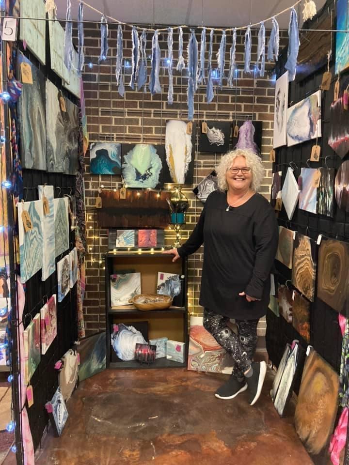 Artist booth